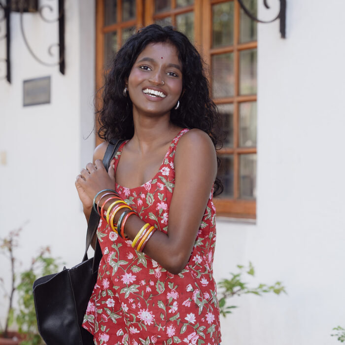 Sathi Hand Block Printed Camisole Top